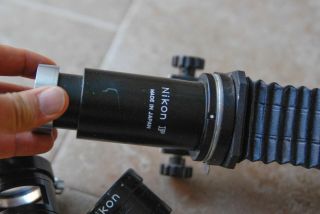 Nikon F Camera Mount Adapter for Microscope - Vintage Model Adaptor 5