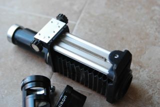 Nikon F Camera Mount Adapter for Microscope - Vintage Model Adaptor 7