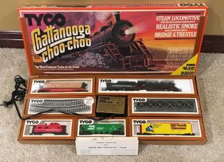 Tyco Chattanooga Choo Choo Ho Scale Vintage Steam Locomotive Complete Set