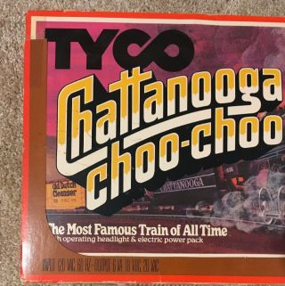 TYCO Chattanooga Choo Choo HO Scale Vintage Steam Locomotive Complete Set 5