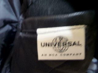 vintage UNIVERSAL Wool & Leather LETTERMAN Jacket L Movie Crew Studios MCA 5