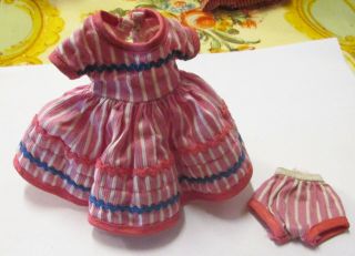 Vintage 8 " Betsy Mccall Dress Day At Western Ranch Gift Set Square Dance Dress,