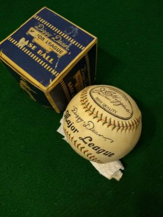 DIZZY DEAN REGULATION size & weight MAJOR LEAGUE BASEBALL vintage 6