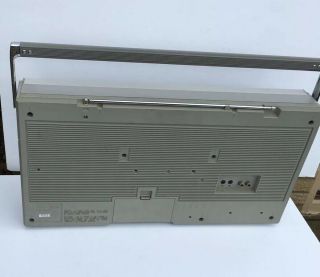 VINTAGE SONY CFS - 500 BOOMBOX GHETTO BLASTER STEREO CASSETTE cfs500 Radio, 8