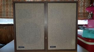Vintage Advent 3 Speakers 8 Ohms They Sound Great