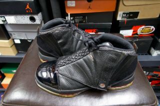 Nike Air Jordan 16 Black Size 10 Og Retro Vtg Vintage Nba Basketball Vnds