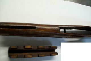 Vintage Russian Wood SKS Rifle Stock and upper Hand guard 2