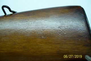 Vintage Russian Wood SKS Rifle Stock and upper Hand guard 4