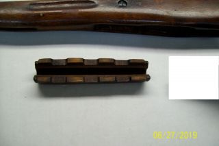 Vintage Russian Wood SKS Rifle Stock and upper Hand guard 5