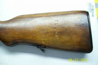 Vintage Russian Wood SKS Rifle Stock and upper Hand guard 6