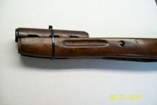 Vintage Russian Wood SKS Rifle Stock and upper Hand guard 8
