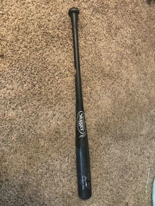 Joey Votto Cincinnati Reds Game Bat 2016 Louisville Slugger M356 RARE 3