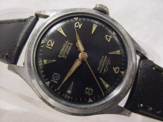 Vintage Antique Wwii World War Ii Military Breitling Cornell Automatic Watch