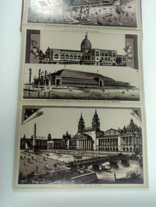 Vintage 1893 World ' s Fair Album Of Chicago Columbian Exposition 6