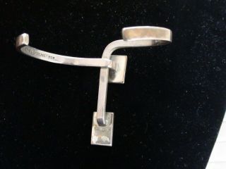 Vintage Modernist 70 ' s Mexico Sterling Necklace and Bracelet Set.  Heavy 4