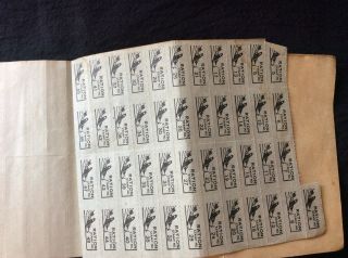 WORLD WAR II (WW2) War Ration Book No.  3 with Stamps 4