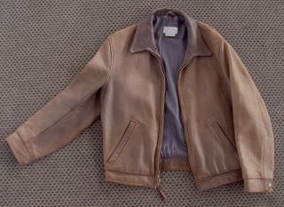 Men’s Leather Jacket (brown)