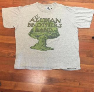 Vintage Very Rare The Allman Brothers Band 1995 Tour Size Xxl Psychedelic (c)