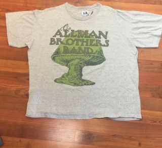 Vintage Very Rare The Allman Brothers Band 1995 Tour Size XXL Psychedelic (C) 2