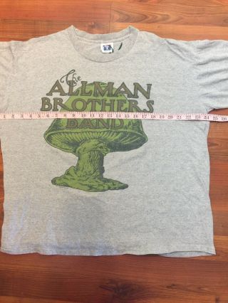 Vintage Very Rare The Allman Brothers Band 1995 Tour Size XXL Psychedelic (C) 5