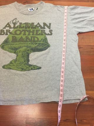 Vintage Very Rare The Allman Brothers Band 1995 Tour Size XXL Psychedelic (C) 6