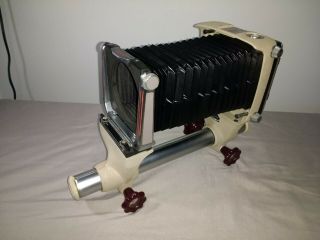 RARE LINHOF 2.  25 X 3.  25 COLOR MONORAIL FILM CAMERA w/ 2