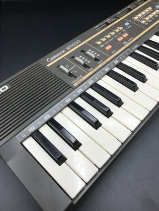 Vintage Casio MT - 100 Casiotone Keyboard Synthesizer Equalizer 2