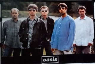 Oasis.  Orig.  Vintage Giant Poster 38x55 Inch.  Int.