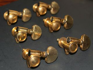 Vintage 1969 Gibson Gold Grover Usa Tuners 6 Inline 1970 0214tu1