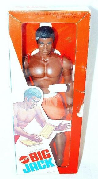 Mattel Usa Big Jim 10 " Big Jack " Karate " Figure Misb`74 Awesome C - 10 Doll Rare
