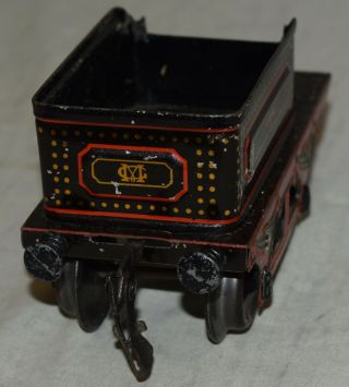 Vintage Prewar Marklin Tin Litho Locomotive Tender - 1 Gauge - Germany 3