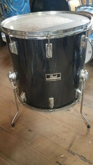 Pearl Export 70s Vintage From Rack System Drums 16,  " ×16 "