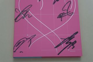 BTS Autographed Signed Map of the Soul PERSONA Boy with Luv PROMO CD Rare 2 4