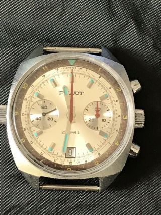 Vintage Soviet Sturmanskie Watch Poljot Chronograph Cal.  3133 23 Jewels
