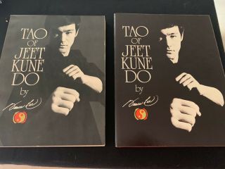 Rare Offering Bruce Lee Tao Of Jeet Kune Do,  1st Print,  Hc W/dust Jacket