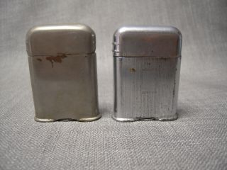 Vintage Thorens Cigarette Petrol Lighter - 2pc