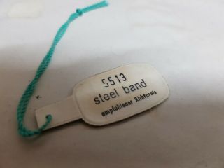 Authentic Rolex Vintage Swimpruf Oyster 60s Green Paper Tag,  Submariner 5513