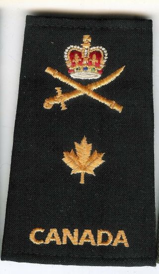 Single Obsolete Modern Canadian Army Brigadier General Slip On