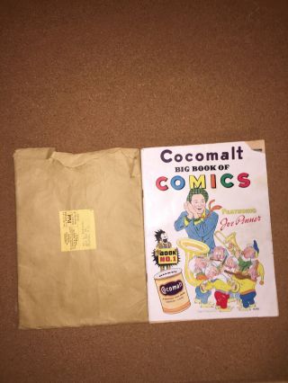 1938 Cocomalt Big Book Of Comics 1 With Ultra Rare Mailer