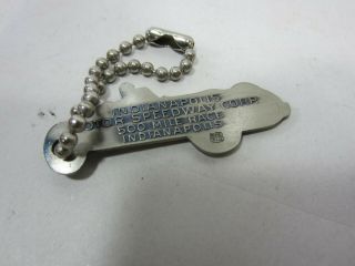 Vintage Indianapolis Motor Speedway Corp.  500 Mile Race Key Chain 3