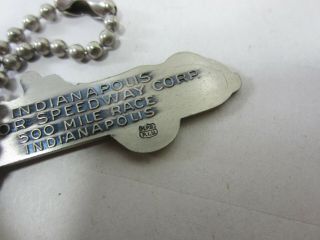 Vintage Indianapolis Motor Speedway Corp.  500 Mile Race Key Chain 4