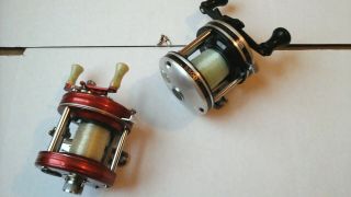 Vintage Abu Garcia Ambassadeur 5000 Reel - 4 Screw & 5500c Reel.  Abu Garcia.