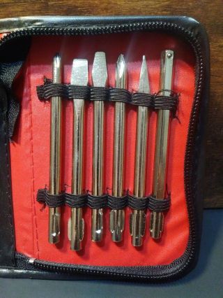 Vintage RARE OLDSMOBILE SERVICE GUILD TOOL SET Hand Sockets Wrench kit 6