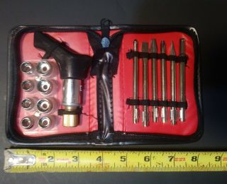 Vintage RARE OLDSMOBILE SERVICE GUILD TOOL SET Hand Sockets Wrench kit 7