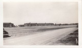 Orig 1941 Photo 1st Armored Division 68th Field Artillery Barracks Fort Knox 19