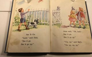 VINTAGE DICK AND JANE,  1946 FUN WITH DICK AND JANE 4
