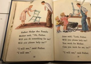 VINTAGE DICK AND JANE,  1946 FUN WITH DICK AND JANE 5