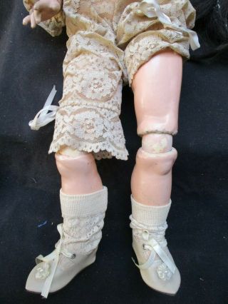 Antique German Heinrich Handwerck SImon Halbig 3 Bisque Head Girl Doll 7