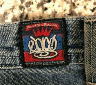 JNCO Mens Jeans 38 x 32 Graffiti Tag Logo,  Vintage 5