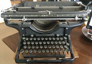 Vintage Underwood Elliot Typewriter 1920s Xlnt cond 3